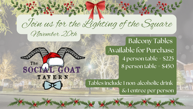 Balcony Seating for Lighting of the Square